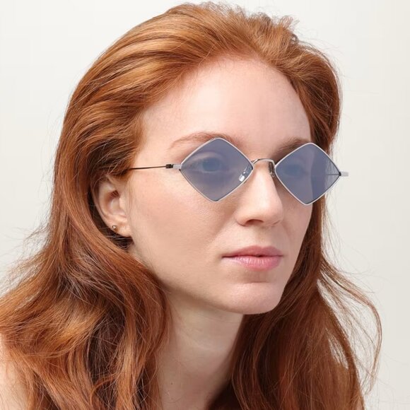 Saint Laurent Women Sunglasses Silver Flash SL302LISA 010 NEW AUTHENTIC main image 5